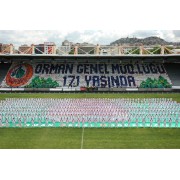 28x45 mt FLAMA-PANKART GÖSTERİ HAZIRLIĞI